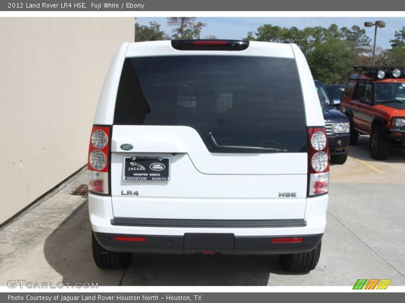 Fuji White / Ebony 2012 Land Rover LR4 HSE