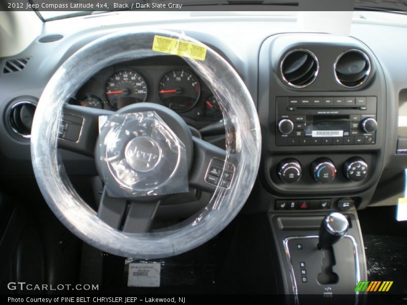 Black / Dark Slate Gray 2012 Jeep Compass Latitude 4x4