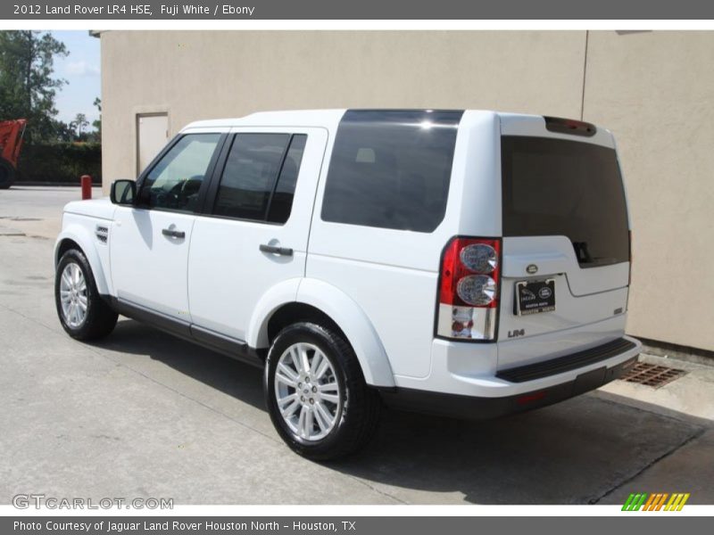 Fuji White / Ebony 2012 Land Rover LR4 HSE