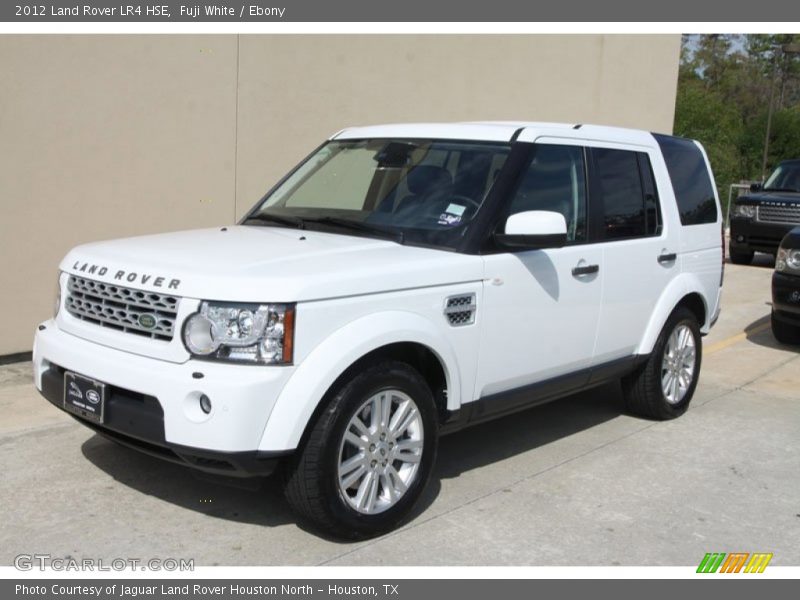 Fuji White / Ebony 2012 Land Rover LR4 HSE