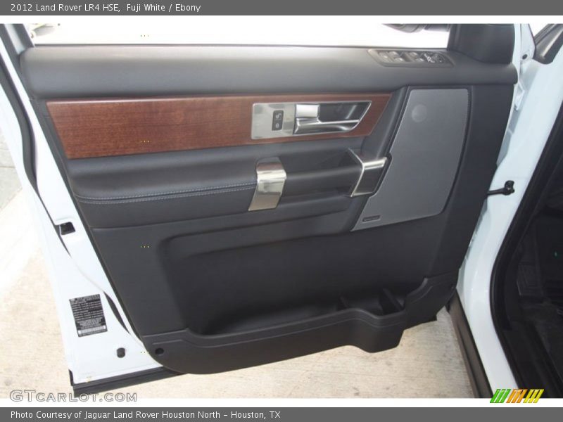 Fuji White / Ebony 2012 Land Rover LR4 HSE