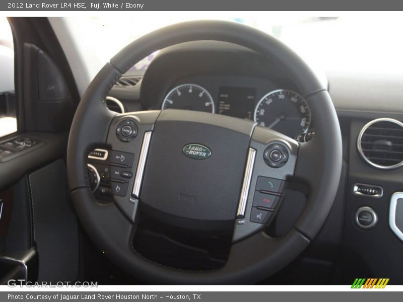 Fuji White / Ebony 2012 Land Rover LR4 HSE