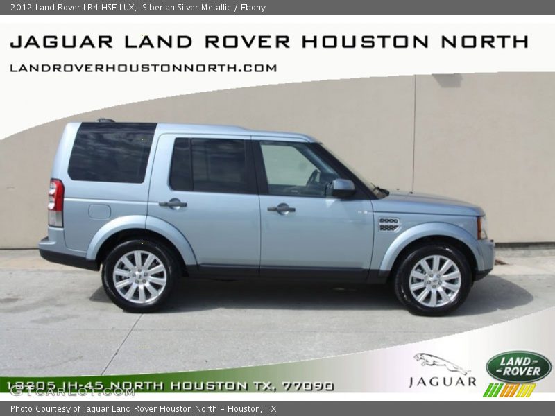 Siberian Silver Metallic / Ebony 2012 Land Rover LR4 HSE LUX