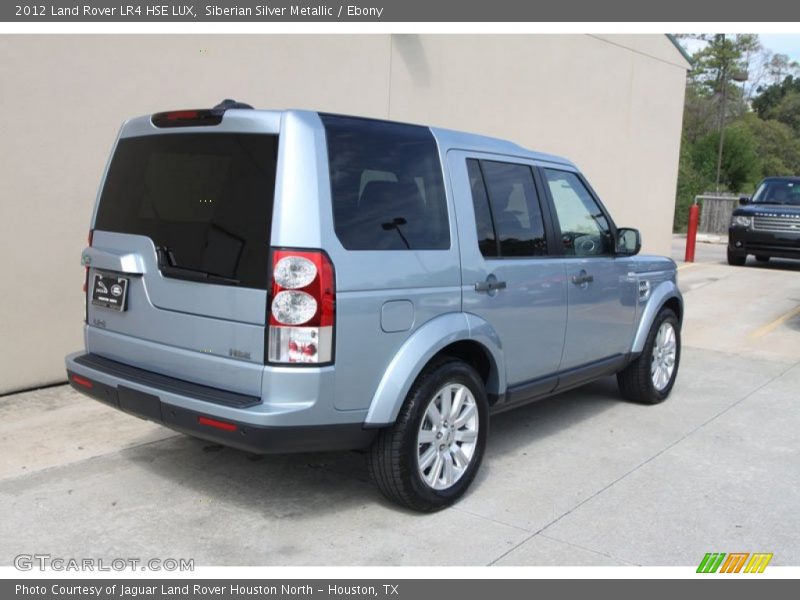 Siberian Silver Metallic / Ebony 2012 Land Rover LR4 HSE LUX