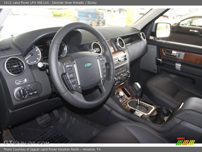  2012 LR4 HSE LUX Ebony Interior