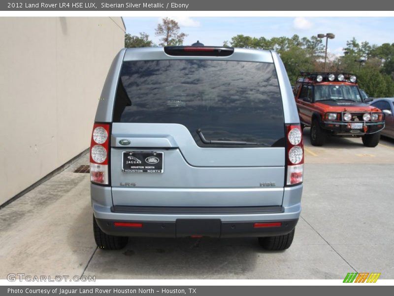 Siberian Silver Metallic / Ebony 2012 Land Rover LR4 HSE LUX