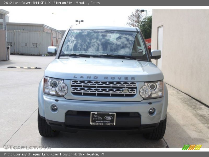 Siberian Silver Metallic / Ebony 2012 Land Rover LR4 HSE LUX