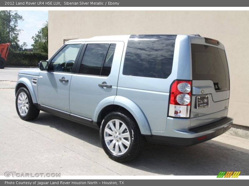 Siberian Silver Metallic / Ebony 2012 Land Rover LR4 HSE LUX