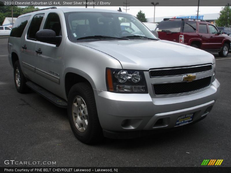 Sheer Silver Metallic / Ebony 2010 Chevrolet Suburban LS 4x4