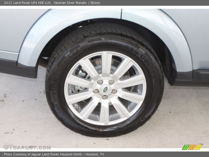 Siberian Silver Metallic / Ebony 2012 Land Rover LR4 HSE LUX