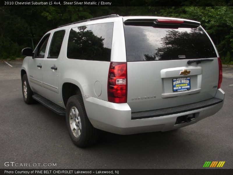 Sheer Silver Metallic / Ebony 2010 Chevrolet Suburban LS 4x4