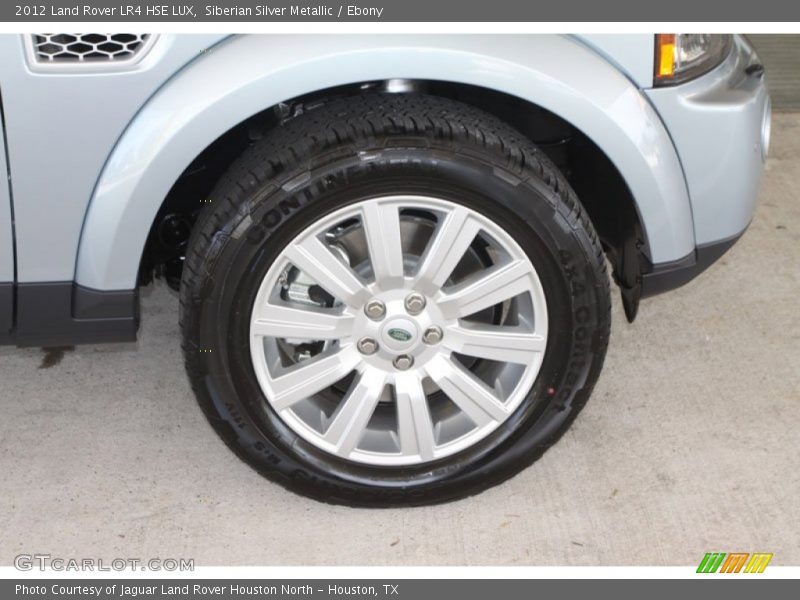 Siberian Silver Metallic / Ebony 2012 Land Rover LR4 HSE LUX