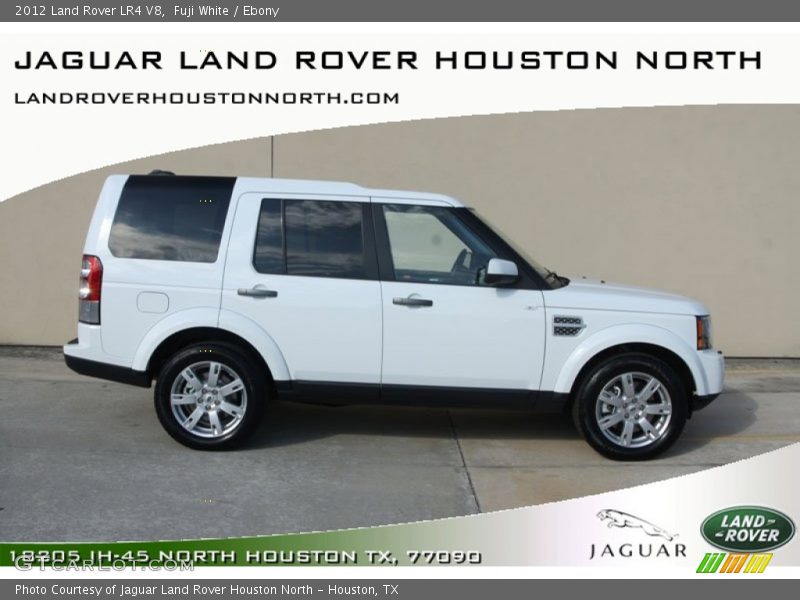 Fuji White / Ebony 2012 Land Rover LR4 V8