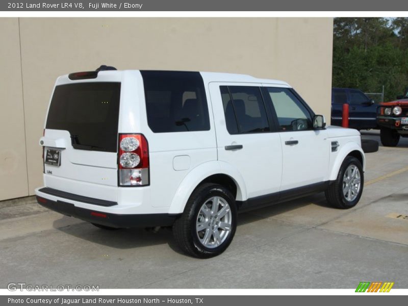 Fuji White / Ebony 2012 Land Rover LR4 V8
