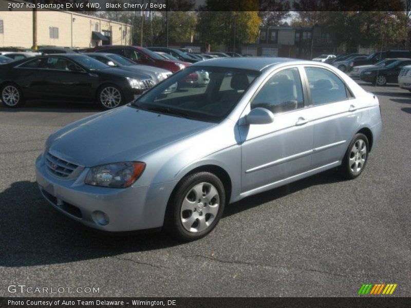 Black Cherry / Beige 2007 Kia Sportage EX V6 4WD