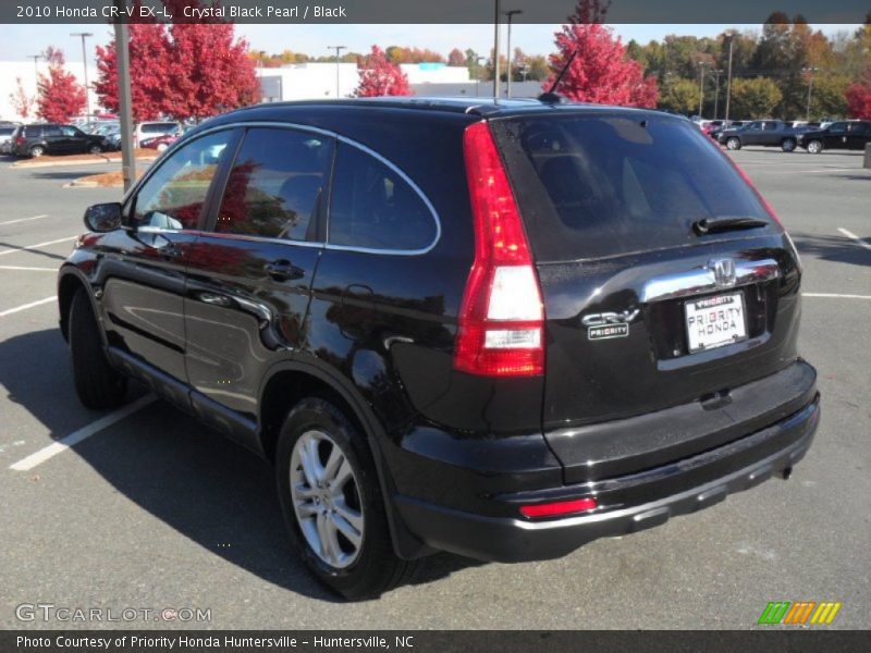 Crystal Black Pearl / Black 2010 Honda CR-V EX-L
