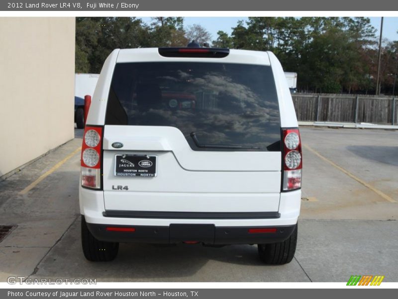 Fuji White / Ebony 2012 Land Rover LR4 V8