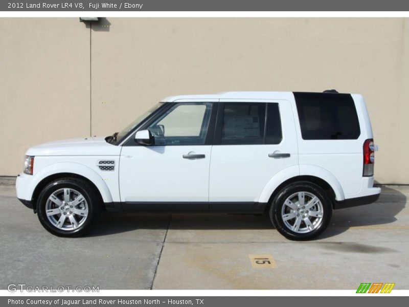 Fuji White / Ebony 2012 Land Rover LR4 V8