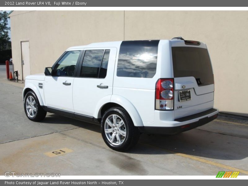 Fuji White / Ebony 2012 Land Rover LR4 V8