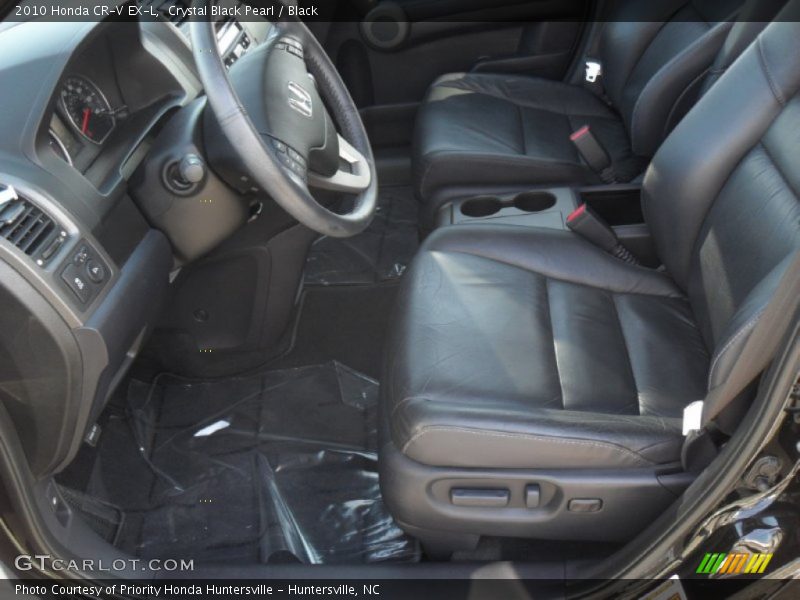 Crystal Black Pearl / Black 2010 Honda CR-V EX-L