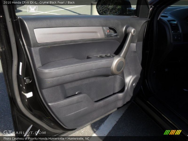 Crystal Black Pearl / Black 2010 Honda CR-V EX-L