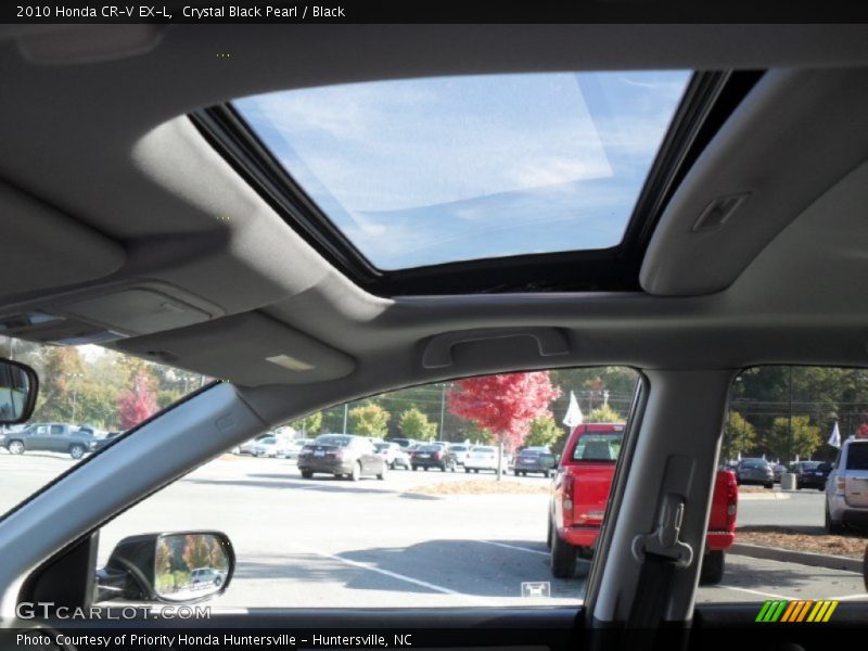 Crystal Black Pearl / Black 2010 Honda CR-V EX-L