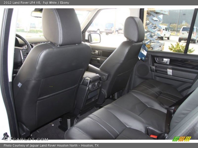 Fuji White / Ebony 2012 Land Rover LR4 V8