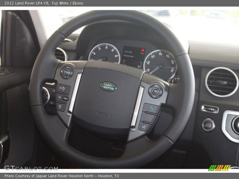 Fuji White / Ebony 2012 Land Rover LR4 V8