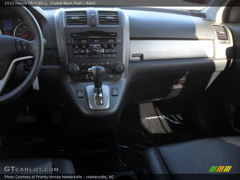Crystal Black Pearl / Black 2010 Honda CR-V EX-L