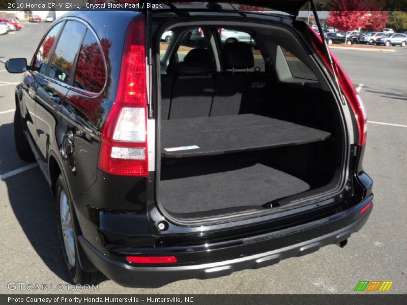 Crystal Black Pearl / Black 2010 Honda CR-V EX-L