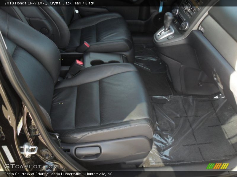 Crystal Black Pearl / Black 2010 Honda CR-V EX-L