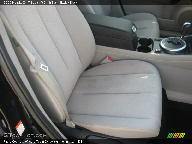 Brilliant Black / Black 2009 Mazda CX-7 Sport AWD