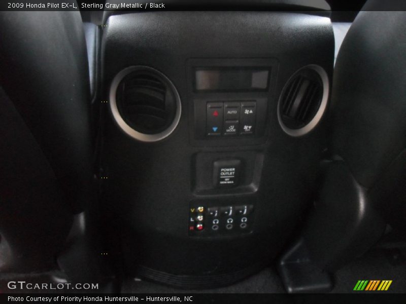Sterling Gray Metallic / Black 2009 Honda Pilot EX-L