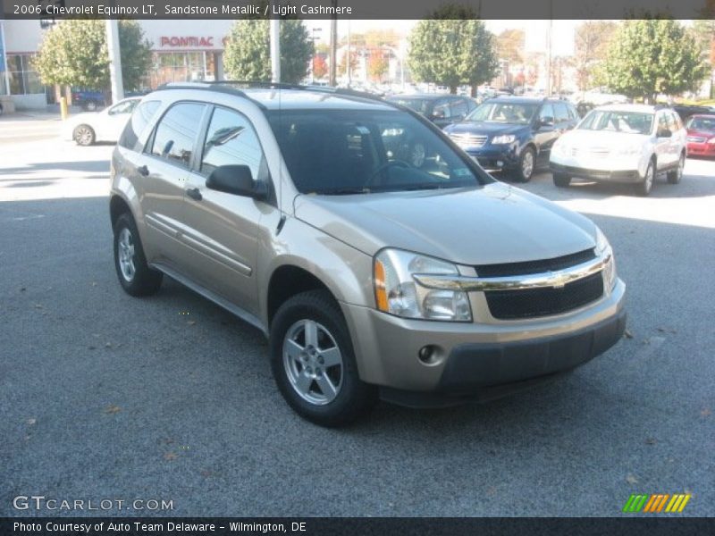 Sandstone Metallic / Light Cashmere 2006 Chevrolet Equinox LT