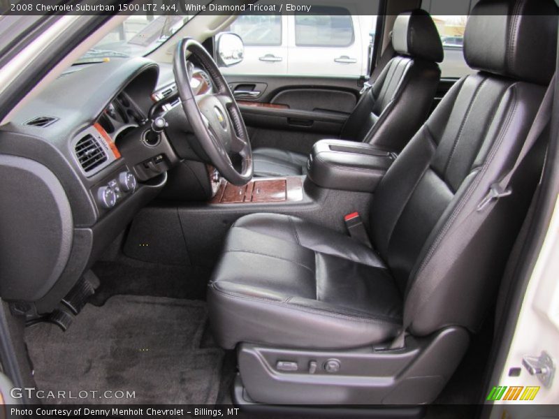  2008 Suburban 1500 LTZ 4x4 Ebony Interior