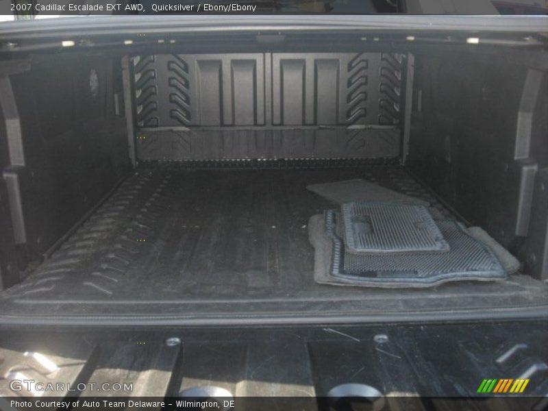 Quicksilver / Ebony/Ebony 2007 Cadillac Escalade EXT AWD