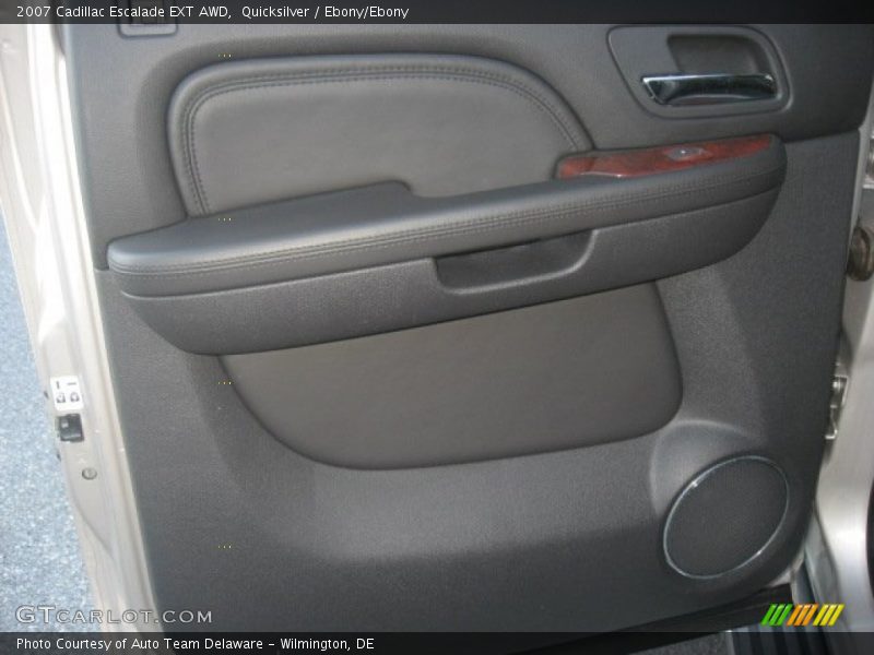 Quicksilver / Ebony/Ebony 2007 Cadillac Escalade EXT AWD