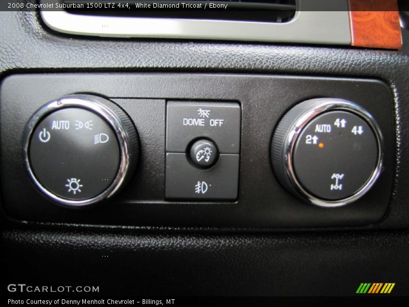 White Diamond Tricoat / Ebony 2008 Chevrolet Suburban 1500 LTZ 4x4