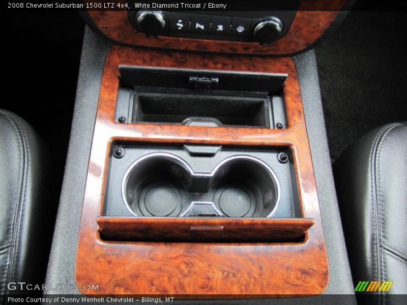 White Diamond Tricoat / Ebony 2008 Chevrolet Suburban 1500 LTZ 4x4