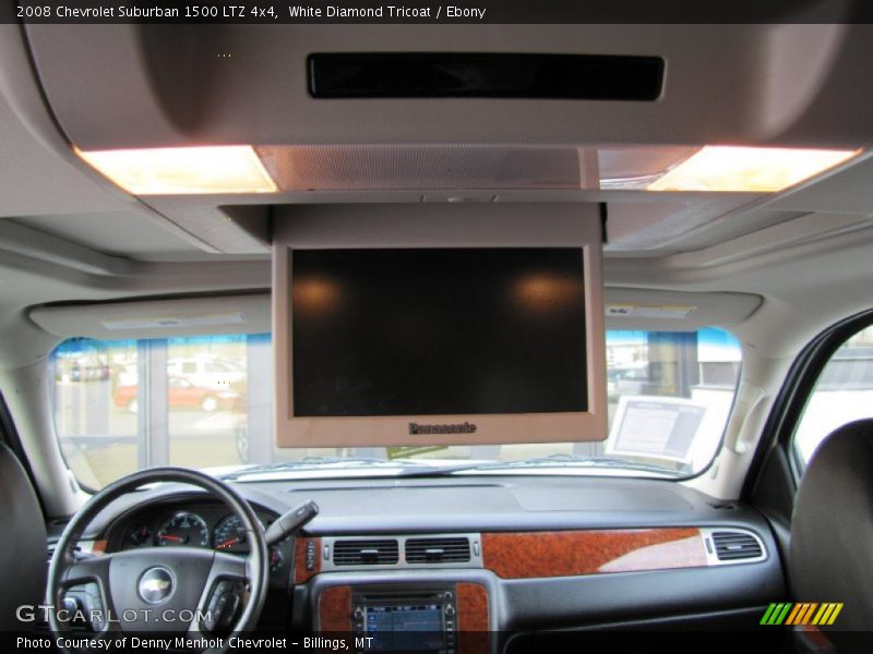 White Diamond Tricoat / Ebony 2008 Chevrolet Suburban 1500 LTZ 4x4