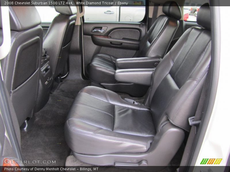 White Diamond Tricoat / Ebony 2008 Chevrolet Suburban 1500 LTZ 4x4