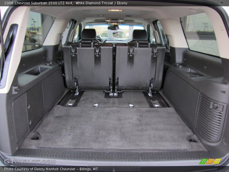 White Diamond Tricoat / Ebony 2008 Chevrolet Suburban 1500 LTZ 4x4