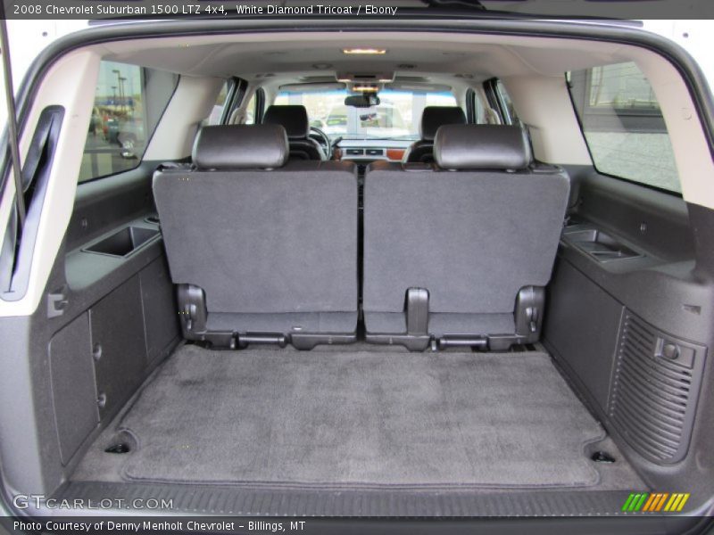 White Diamond Tricoat / Ebony 2008 Chevrolet Suburban 1500 LTZ 4x4