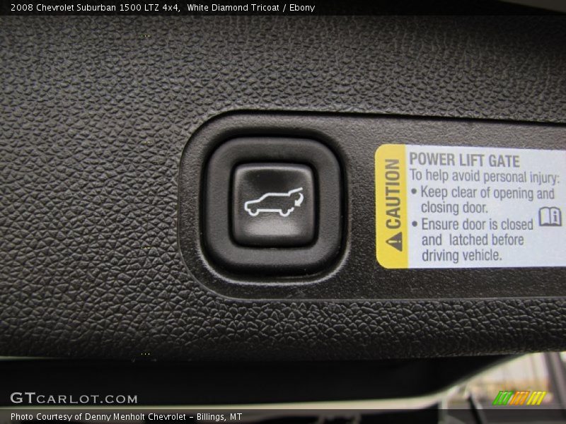 White Diamond Tricoat / Ebony 2008 Chevrolet Suburban 1500 LTZ 4x4