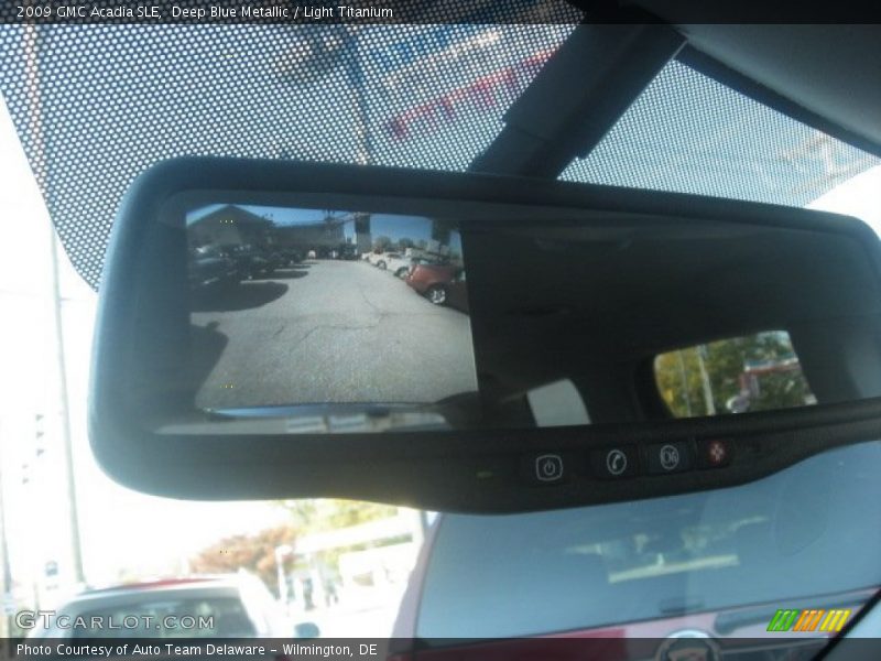 Deep Blue Metallic / Light Titanium 2009 GMC Acadia SLE