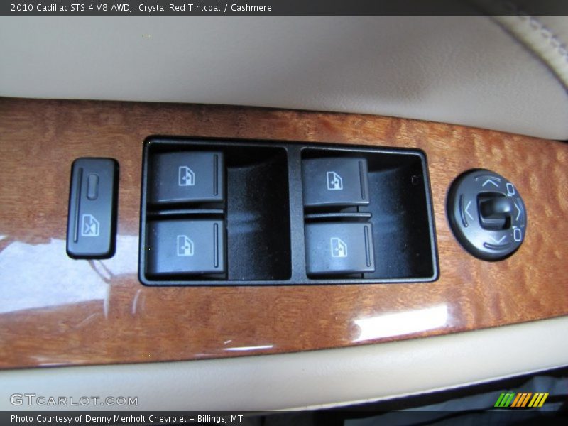 Controls of 2010 STS 4 V8 AWD