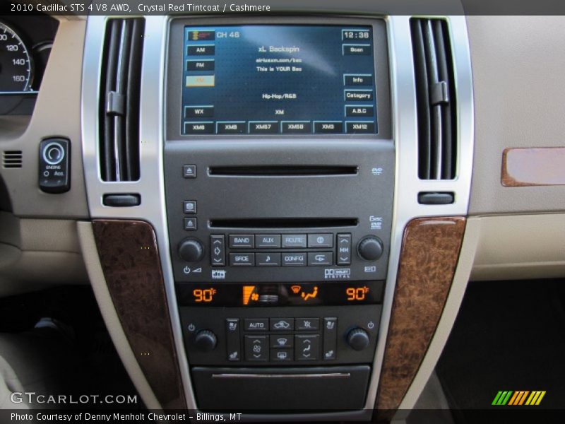 Controls of 2010 STS 4 V8 AWD