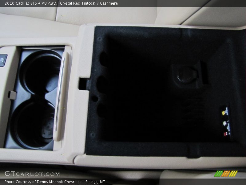 Crystal Red Tintcoat / Cashmere 2010 Cadillac STS 4 V8 AWD