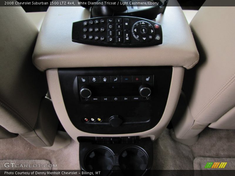 White Diamond Tricoat / Light Cashmere/Ebony 2008 Chevrolet Suburban 1500 LTZ 4x4