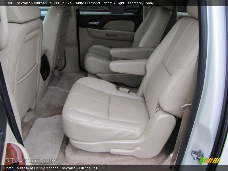 White Diamond Tricoat / Light Cashmere/Ebony 2008 Chevrolet Suburban 1500 LTZ 4x4